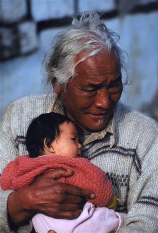 Grandmother and Child Grandmother and Child
